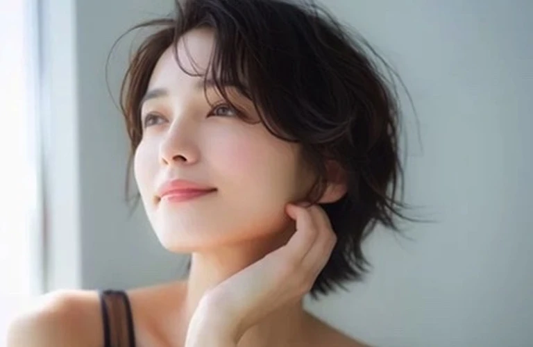女性の魅力、襟足を活かす！